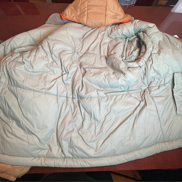 New UGG Kristian Convertible Puffer Coat pecan/moss green Water resistant L/XL - Picture 12 of 16